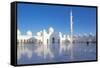 Sheikh Zayed Bin Sultan Al Nahyan Mosque, Abu Dhabi, United Arab Emirates, Middle East-Frank Fell-Framed Stretched Canvas