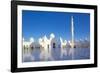 Sheikh Zayed Bin Sultan Al Nahyan Mosque, Abu Dhabi, United Arab Emirates, Middle East-Frank Fell-Framed Photographic Print