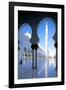 Sheikh Zayed Bin Sultan Al Nahyan Mosque, Abu Dhabi, United Arab Emirates, Middle East-Frank Fell-Framed Photographic Print