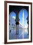 Sheikh Zayed Bin Sultan Al Nahyan Mosque, Abu Dhabi, United Arab Emirates, Middle East-Frank Fell-Framed Photographic Print