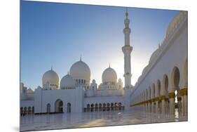 Sheikh Zayed Bin Sultan Al Nahyan Mosque, Abu Dhabi, United Arab Emirates, Middle East-Frank Fell-Mounted Photographic Print