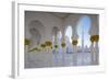 Sheikh Zayed Bin Sultan Al Nahyan Mosque, Abu Dhabi, United Arab Emirates, Middle East-Frank Fell-Framed Photographic Print