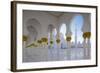 Sheikh Zayed Bin Sultan Al Nahyan Mosque, Abu Dhabi, United Arab Emirates, Middle East-Frank Fell-Framed Photographic Print