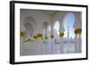 Sheikh Zayed Bin Sultan Al Nahyan Mosque, Abu Dhabi, United Arab Emirates, Middle East-Frank Fell-Framed Photographic Print