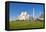 Sheikh Zayed Bin Sultan Al Nahyan Mosque, Abu Dhabi, United Arab Emirates, Middle East-Frank Fell-Framed Stretched Canvas