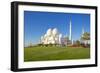 Sheikh Zayed Bin Sultan Al Nahyan Mosque, Abu Dhabi, United Arab Emirates, Middle East-Frank Fell-Framed Photographic Print