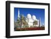 Sheikh Zayed Bin Sultan Al Nahyan Mosque, Abu Dhabi, United Arab Emirates, Middle East-Frank Fell-Framed Photographic Print