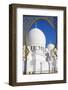 Sheikh Zayed Bin Sultan Al Nahyan Mosque, Abu Dhabi, United Arab Emirates, Middle East-Frank Fell-Framed Photographic Print