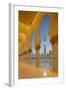 Sheikh Zayed Bin Sultan Al Nahyan Mosque at Dusk, Abu Dhabi, United Arab Emirates, Middle East-Frank Fell-Framed Photographic Print