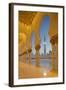 Sheikh Zayed Bin Sultan Al Nahyan Mosque at Dusk, Abu Dhabi, United Arab Emirates, Middle East-Frank Fell-Framed Photographic Print