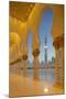 Sheikh Zayed Bin Sultan Al Nahyan Mosque at Dusk, Abu Dhabi, United Arab Emirates, Middle East-Frank Fell-Mounted Photographic Print