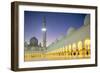 Sheikh Zayed Bin Sultan Al Nahyan Mosque at Dusk, Abu Dhabi, United Arab Emirates, Middle East-Frank Fell-Framed Photographic Print