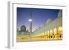 Sheikh Zayed Bin Sultan Al Nahyan Mosque at Dusk, Abu Dhabi, United Arab Emirates, Middle East-Frank Fell-Framed Photographic Print