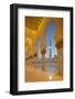 Sheikh Zayed Bin Sultan Al Nahyan Mosque at Dusk, Abu Dhabi, United Arab Emirates, Middle East-Frank Fell-Framed Photographic Print