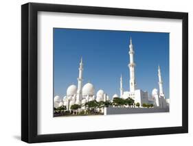 Sheikh Zayed Grand Mosque, Abu Dhabi, UAE-Bill Bachmann-Framed Photographic Print