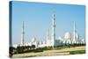 Sheikh Zayed Grand Mosque, Abu Dhabi, United Arab Emirates, Middle East-Christian-Stretched Canvas