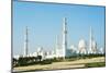 Sheikh Zayed Grand Mosque, Abu Dhabi, United Arab Emirates, Middle East-Christian-Mounted Photographic Print