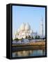 Sheikh Zayed Grand Mosque, Abu Dhabi, United Arab Emirates, Middle East-Christian Kober-Framed Stretched Canvas