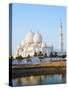 Sheikh Zayed Grand Mosque, Abu Dhabi, United Arab Emirates, Middle East-Christian Kober-Stretched Canvas