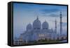 Sheikh Zayed Grand Mosque, Abu Dhabi, United Arab Emirates, Middle East-Jane Sweeney-Framed Stretched Canvas