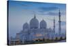 Sheikh Zayed Grand Mosque, Abu Dhabi, United Arab Emirates, Middle East-Jane Sweeney-Stretched Canvas