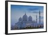 Sheikh Zayed Grand Mosque, Abu Dhabi, United Arab Emirates, Middle East-Jane Sweeney-Framed Photographic Print