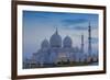 Sheikh Zayed Grand Mosque, Abu Dhabi, United Arab Emirates, Middle East-Jane Sweeney-Framed Photographic Print