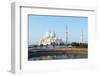 Sheikh Zayed Grand Mosque, Abu Dhabi, United Arab Emirates, Middle East-Christian-Framed Photographic Print