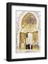 Sheikh Zayed Grand Mosque, Abu Dhabi, United Arab Emirates, Middle East-Christian-Framed Photographic Print