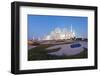 Sheikh Zayed Grand Mosque, Abu Dhabi, United Arab Emirates, Middle East-Christian-Framed Photographic Print