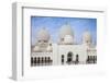 Sheikh Zayed Grand Mosque, Abu Dhabi, United Arab Emirates, Middle East-Jane Sweeney-Framed Photographic Print