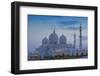 Sheikh Zayed Grand Mosque, Abu Dhabi, United Arab Emirates, Middle East-Jane Sweeney-Framed Photographic Print