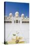 Sheikh Zayed Grand Mosque, Abu Dhabi, United Arab Emirates, Middle East-Fraser Hall-Stretched Canvas