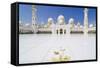 Sheikh Zayed Grand Mosque, Abu Dhabi, United Arab Emirates, Middle East-Fraser Hall-Framed Stretched Canvas