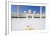 Sheikh Zayed Grand Mosque, Abu Dhabi, United Arab Emirates, Middle East-Fraser Hall-Framed Photographic Print