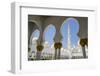 Sheikh Zayed Grand Mosque, Abu Dhabi, United Arab Emirates, Middle East-Fraser Hall-Framed Photographic Print