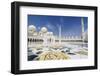 Sheikh Zayed Grand Mosque, Abu Dhabi, United Arab Emirates, Middle East-Fraser Hall-Framed Photographic Print