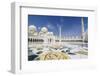 Sheikh Zayed Grand Mosque, Abu Dhabi, United Arab Emirates, Middle East-Fraser Hall-Framed Photographic Print