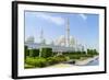 Sheikh Zayed Grand Mosque, Abu Dhabi, United Arab Emirates, Middle East-Fraser Hall-Framed Photographic Print