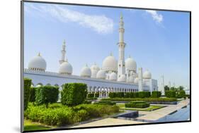 Sheikh Zayed Grand Mosque, Abu Dhabi, United Arab Emirates, Middle East-Fraser Hall-Mounted Photographic Print