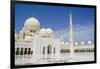 Sheikh Zayed Grand Mosque, Abu Dhabi, United Arab Emirates, Middle East-Fraser Hall-Framed Photographic Print