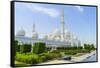 Sheikh Zayed Grand Mosque, Abu Dhabi, United Arab Emirates, Middle East-Fraser Hall-Framed Stretched Canvas