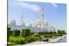 Sheikh Zayed Grand Mosque, Abu Dhabi, United Arab Emirates, Middle East-Fraser Hall-Stretched Canvas