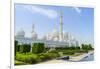 Sheikh Zayed Grand Mosque, Abu Dhabi, United Arab Emirates, Middle East-Fraser Hall-Framed Photographic Print