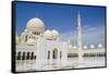 Sheikh Zayed Grand Mosque, Abu Dhabi, United Arab Emirates, Middle East-Fraser Hall-Framed Stretched Canvas