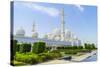 Sheikh Zayed Grand Mosque, Abu Dhabi, United Arab Emirates, Middle East-Fraser Hall-Stretched Canvas