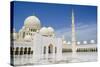 Sheikh Zayed Grand Mosque, Abu Dhabi, United Arab Emirates, Middle East-Fraser Hall-Stretched Canvas