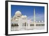 Sheikh Zayed Grand Mosque, Abu Dhabi, United Arab Emirates, Middle East-Fraser Hall-Framed Photographic Print