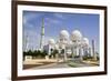 Sheikh Zayed Grand Mosque, Abu Dhabi, United Arab Emirates, Middle East-Fraser Hall-Framed Photographic Print