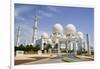 Sheikh Zayed Grand Mosque, Abu Dhabi, United Arab Emirates, Middle East-Fraser Hall-Framed Premium Photographic Print